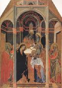 Bartolo di Fredi The Presentation in the Temple (mk05) oil painting